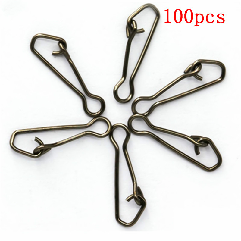 Fishing Hook Assortment - 100 sztuk/partia QL Hooked krętliki Snap