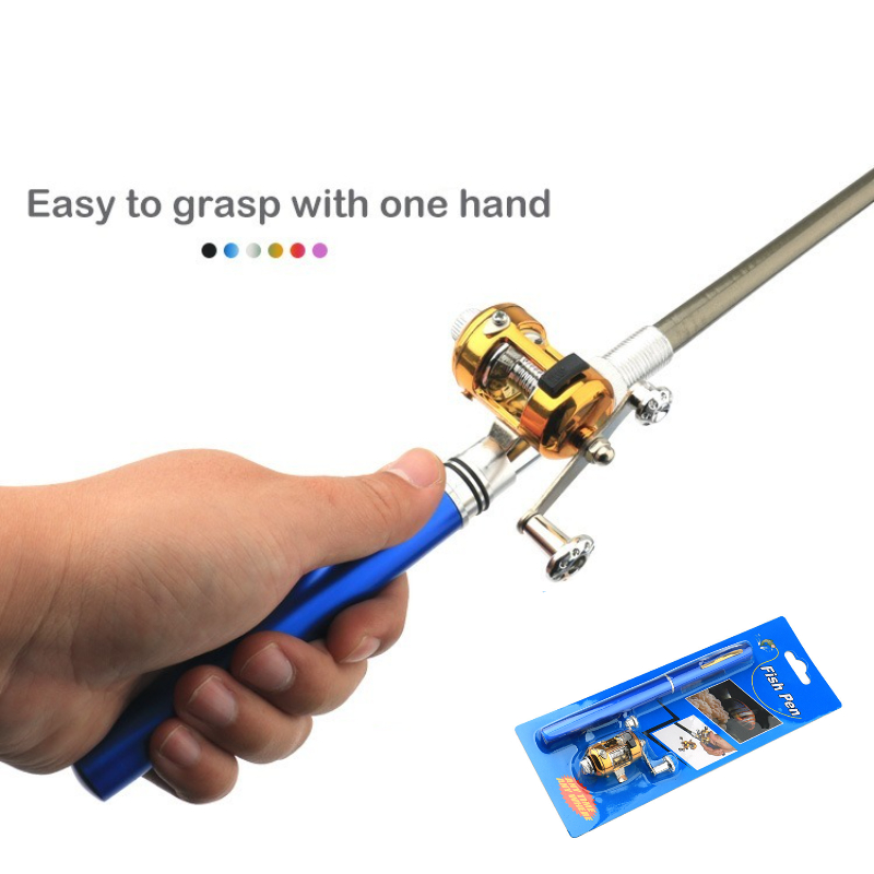 Penn Reel Fierce - Mini przenośna wędka w kształcie długopisu,