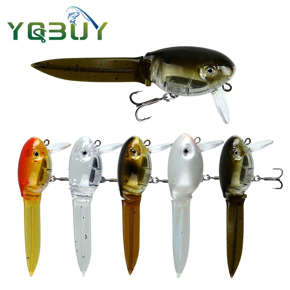 Fishing Hook Treble - 1 szt. Przynęta twarda typu Tadpole,