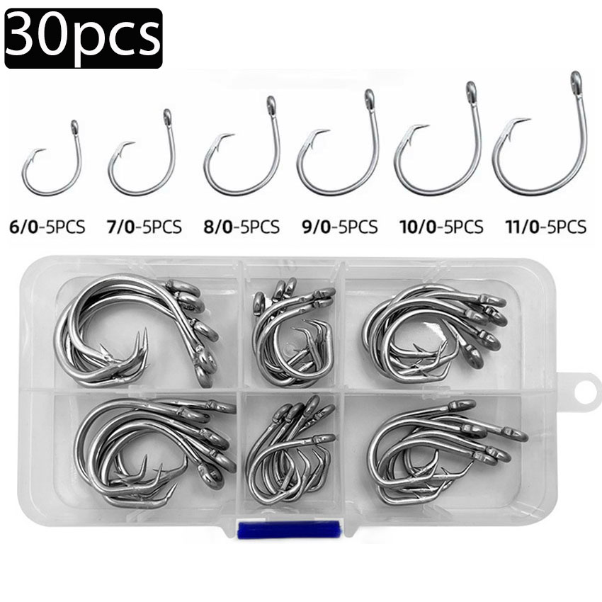 30 sztuk/pudełko Haczyki wędka – Fishing Hook Circle recenzja i cena