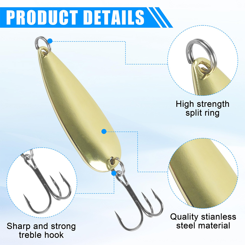 5 szt. Metalowych Przynęt Wędk – Fishing Hook Treble recenzja i cena
