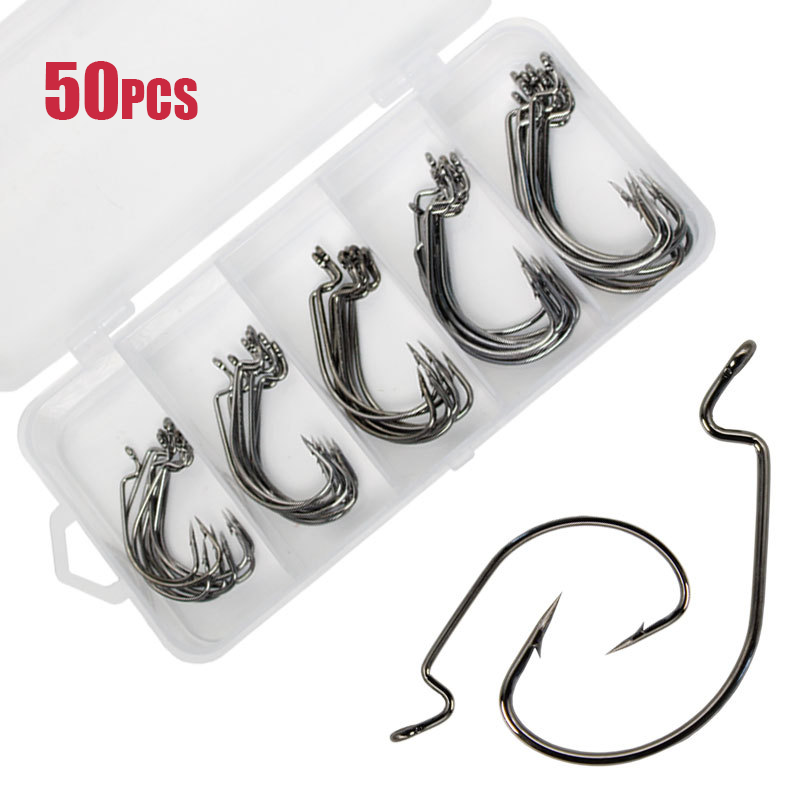 50 sztuk szeroki haczyk ślimak – Fishing Hook Barbless recenzja i cena