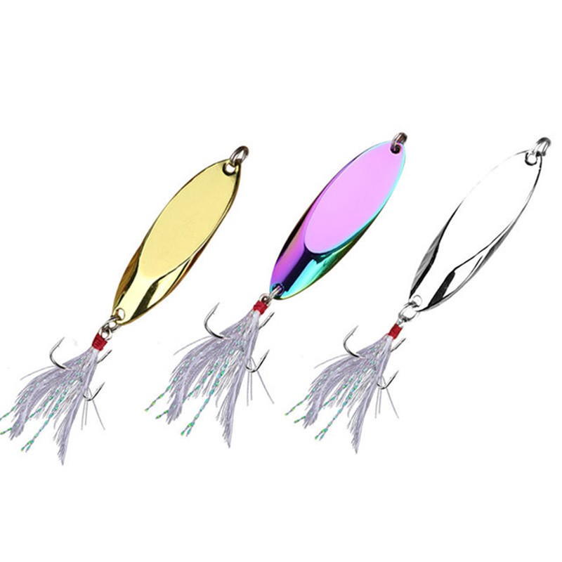 1szt 2.5g-35g Metalowa przynęt – Fishing Hook Treble recenzja i cena