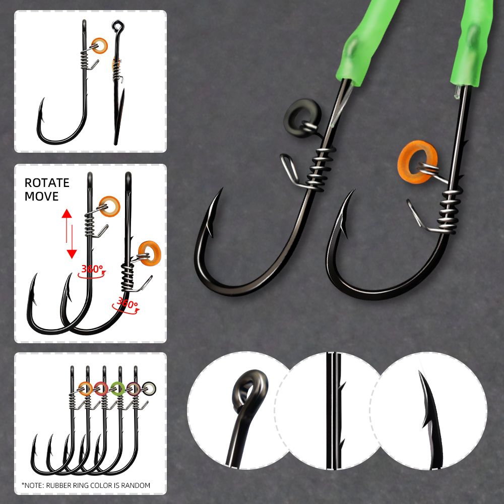 Zestawy wędkarskie ZYZHE 1/3/5 – Fishing Hook Assortment recenzja i cena