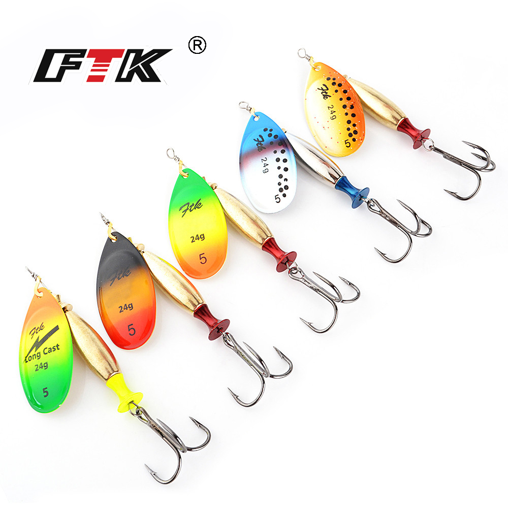 Przynęty wędkarskie FTK 18g 24 – Fishing Hook Treble recenzja i cena