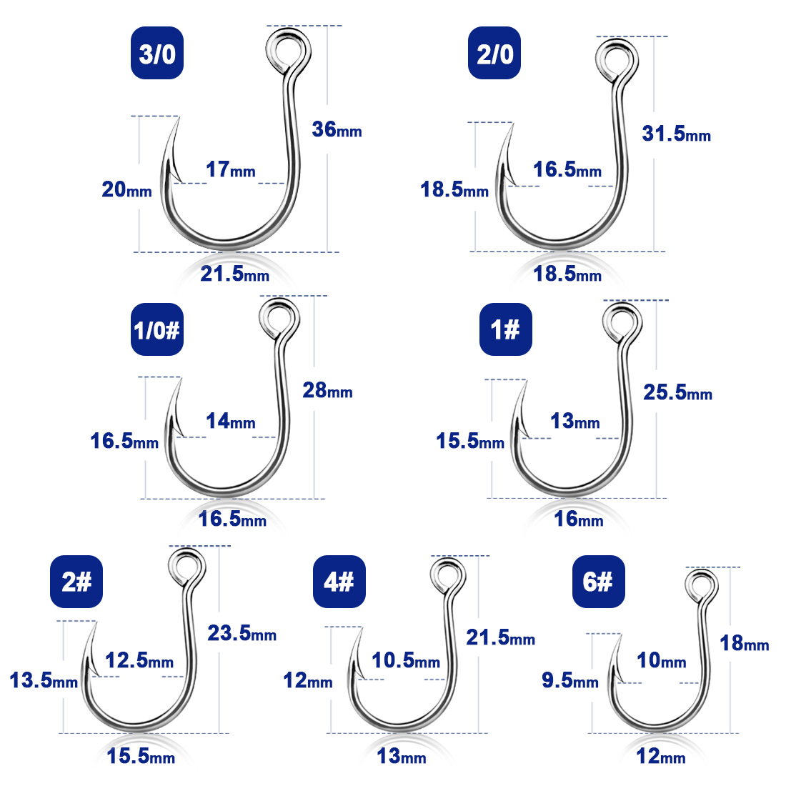 9KM Haki wędkarskie 25 sztuk H – Fishing Hook Assortment recenzja i cena