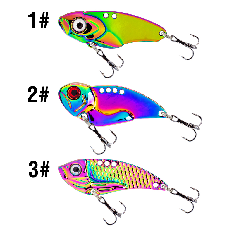 3 SZT. Metalowe Kolorowe Przyn – Fishing Hook Treble recenzja i cena