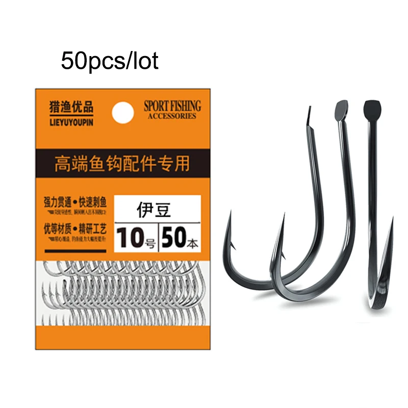 50 SZTUK Małe haczyki wędkarsk – Fishing Hook Assortment recenzja i cena