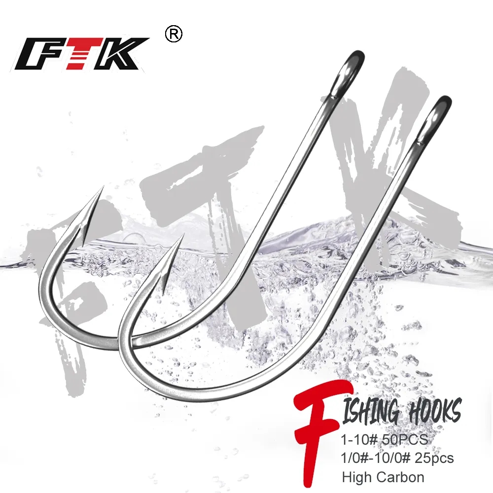 Haczyki wędkarskie FTK 1-10 #  – Fishing Hook Offset recenzja i cena