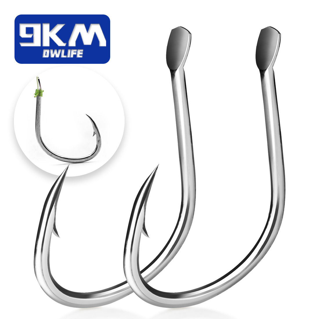 9KM Haki na żywe przynęty Haki – Fishing Hook Circle recenzja i cena