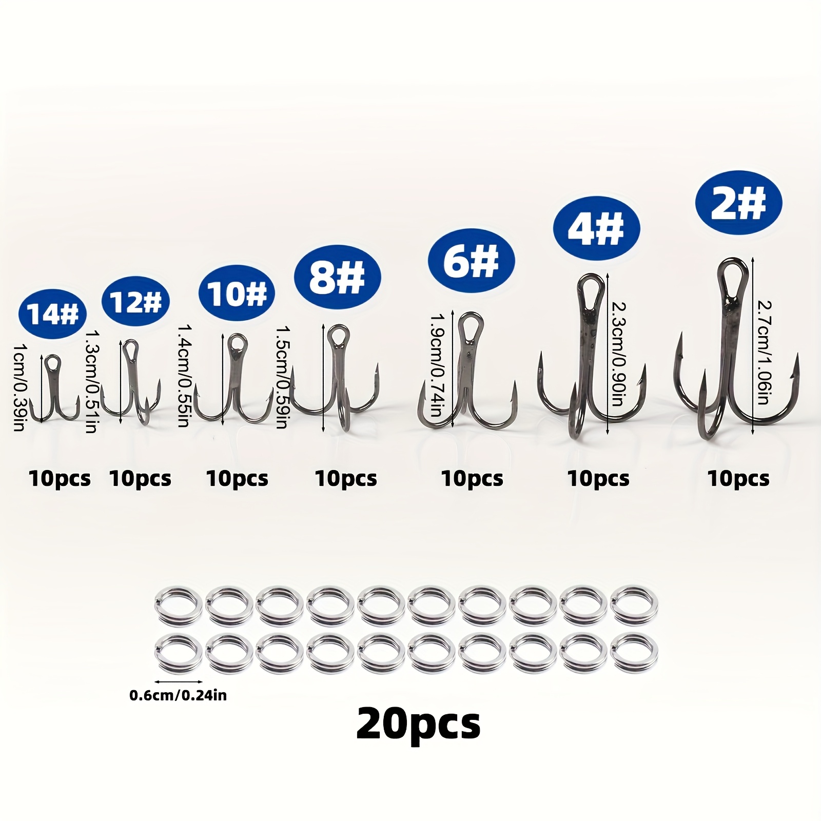 90 sztuk/zestaw Zestaw haczykó – Fishing Hook Assortment recenzja i cena