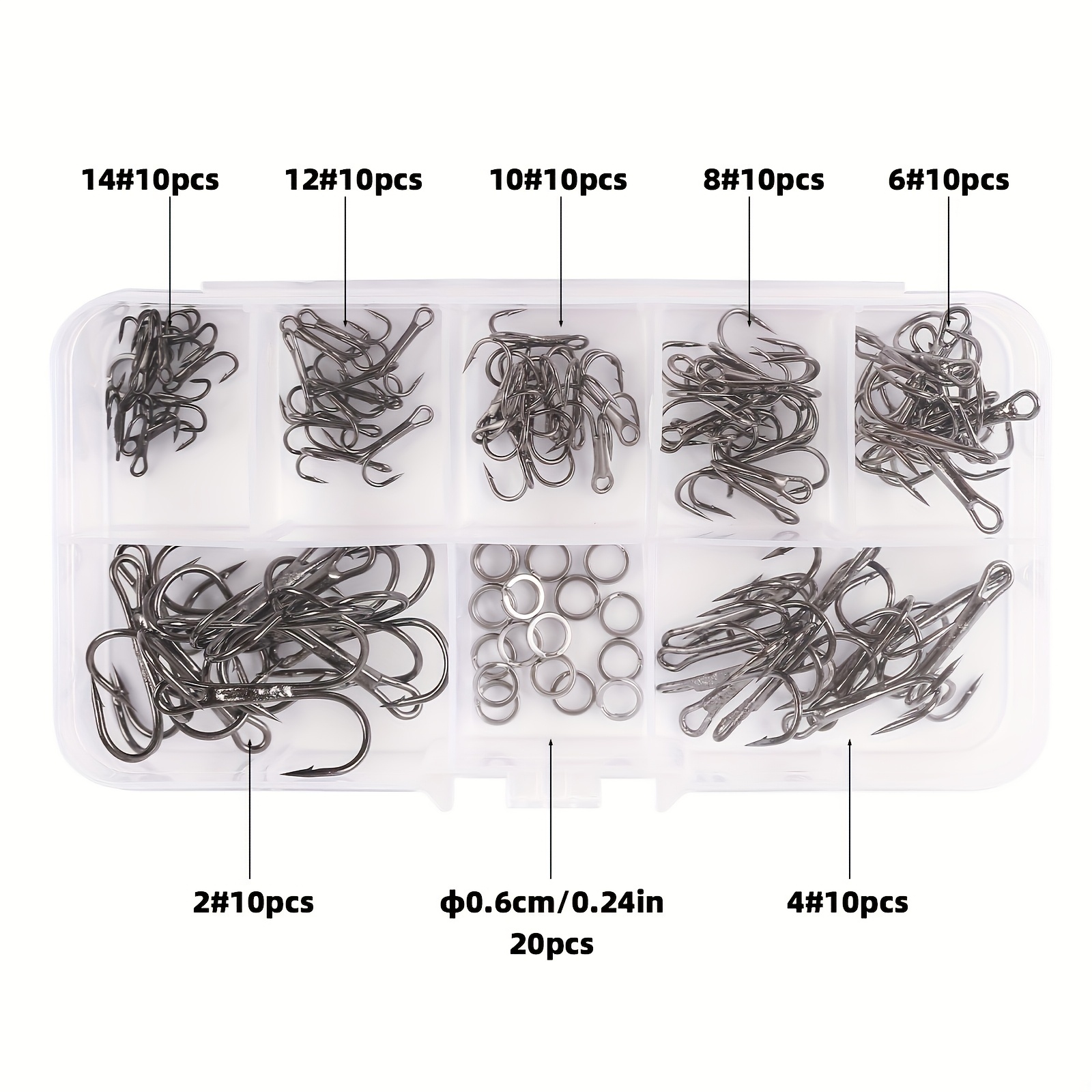 90 sztuk/zestaw Zestaw haczykó – Fishing Hook Assortment recenzja i cena